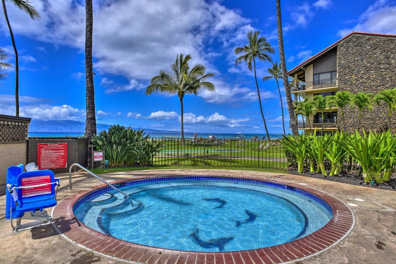 Lahaina Resort Retreat With Pool And Ocean Views! Kahana Eksteriør billede