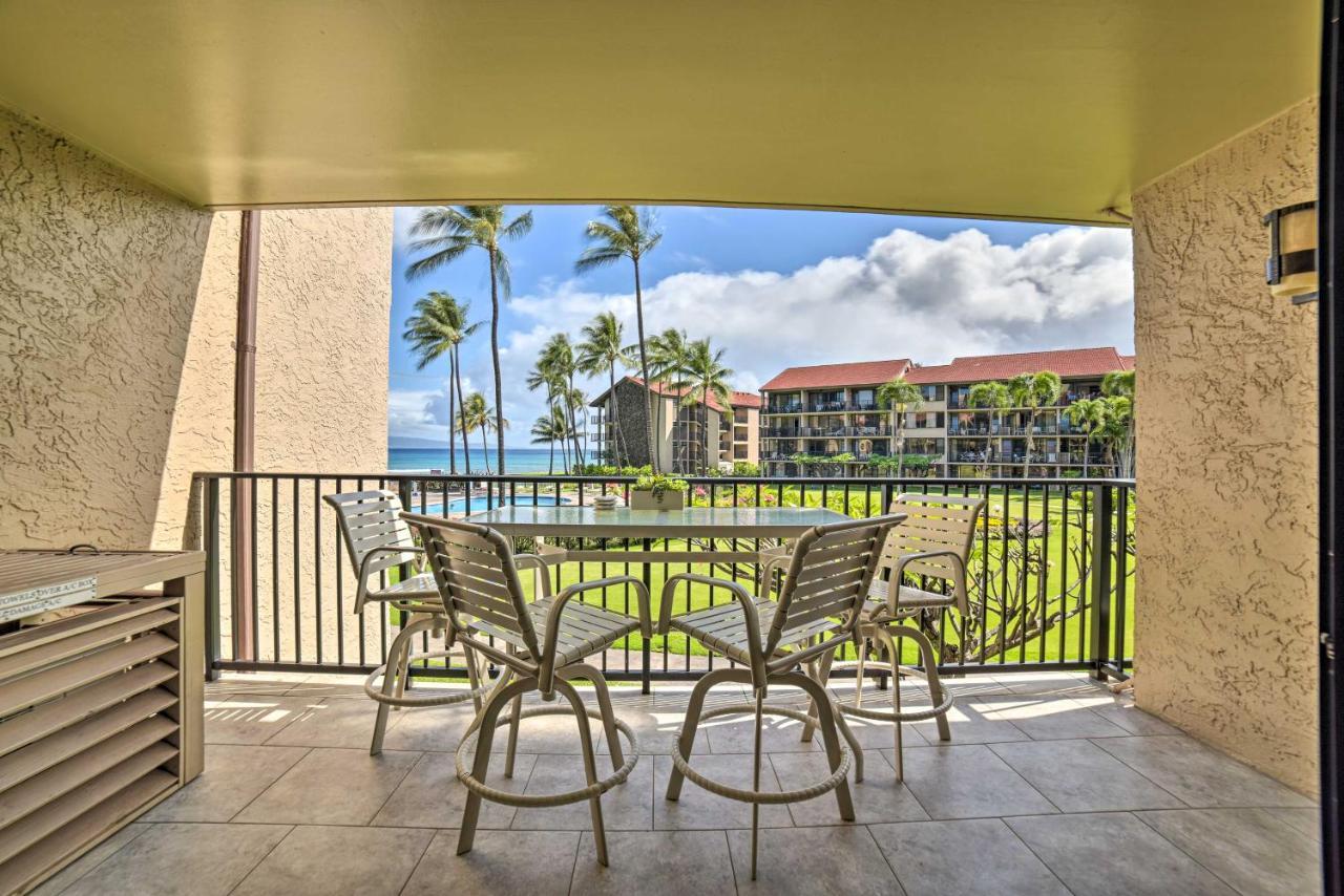 Lahaina Resort Retreat With Pool And Ocean Views! Kahana Eksteriør billede