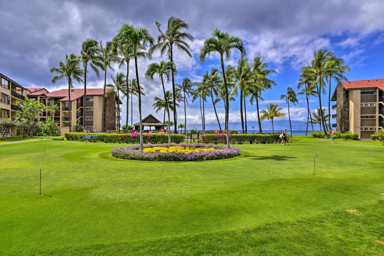 Lahaina Resort Retreat With Pool And Ocean Views! Kahana Eksteriør billede
